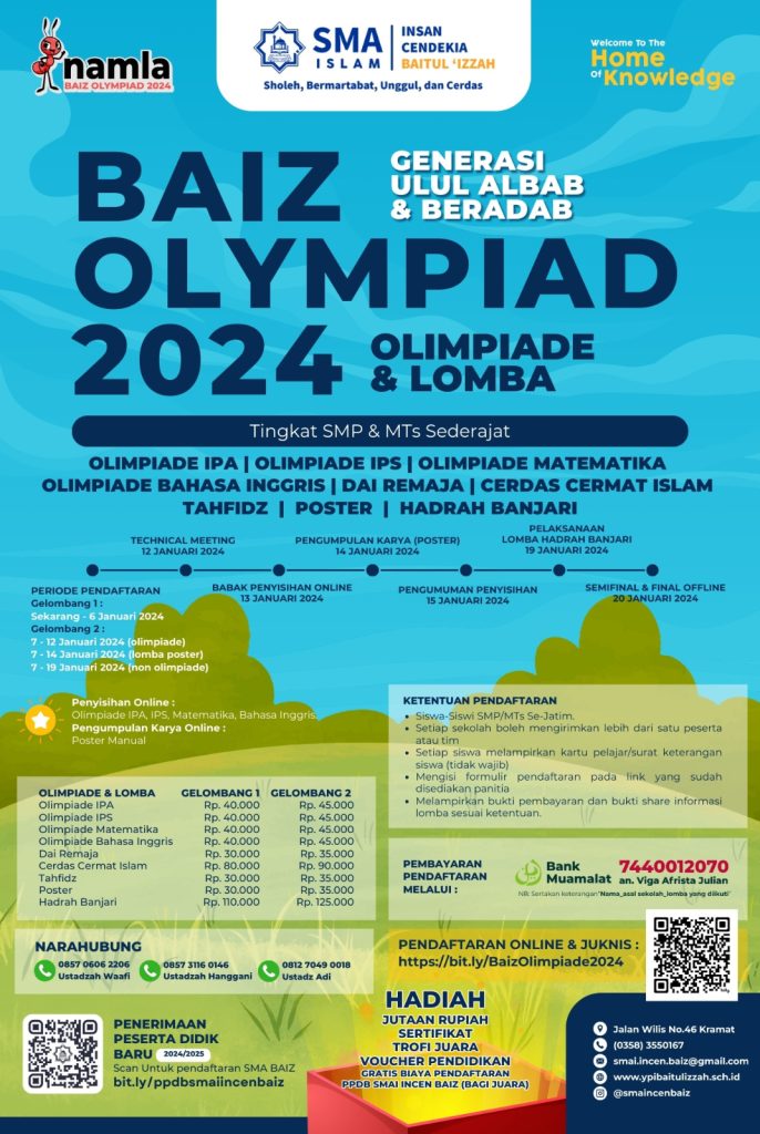 BAIZ OLYMPIAD 2024 YPI Baitul Izzah